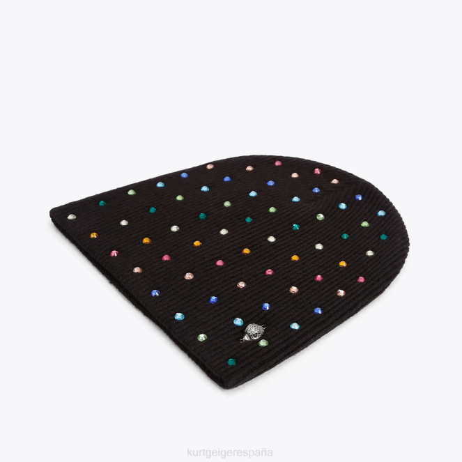 Kurt Geiger mujer sombrero de cristal de londres 2LPR522 | accesorios negro otro